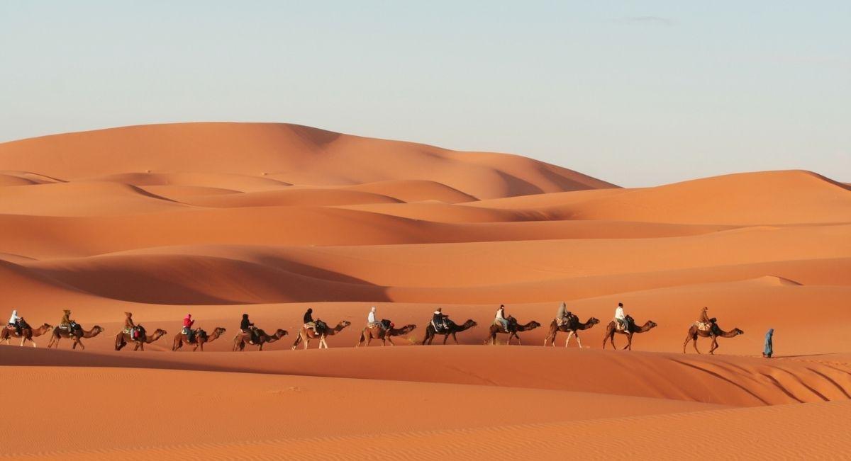 marrakech desert du sahara itineraire