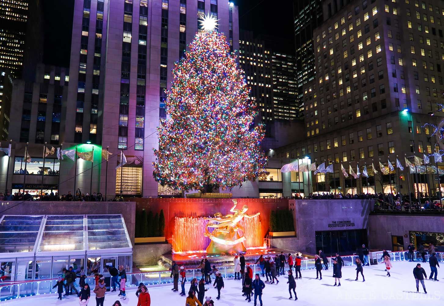 Les arbres de Noël les plus célèbres de New York - Rockefeller Center